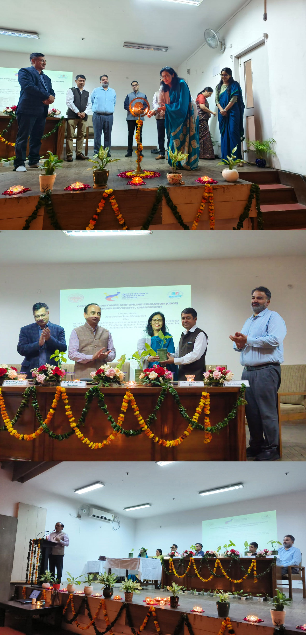 An Interactive Session on “ODL Regulations 2020 and Issues concerning NEP 2020 Implementation in Distance Education Institutions” at CDOE, Panjab University.